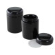 Weithalsdose aus Violettglas 250 ml