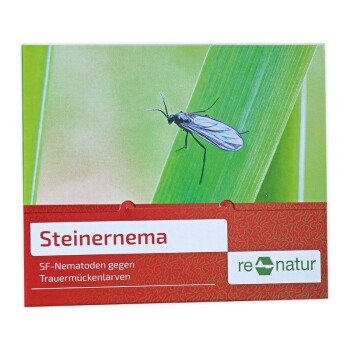 Steinernema SF-Nematoden gegen Trauermückenlarven 1 Mio. für 2 m²
