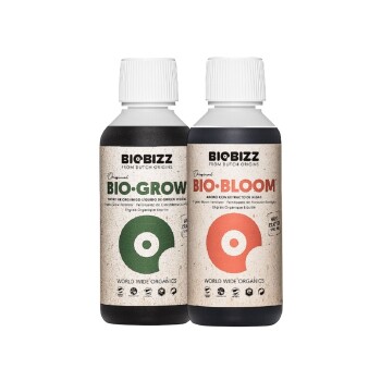 BIOBIZZ Grow + Bloom Set für Erde 2x 500ml
