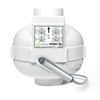 PrimaKlima EC-THC Rohrventilator Temp & Hygro Control...