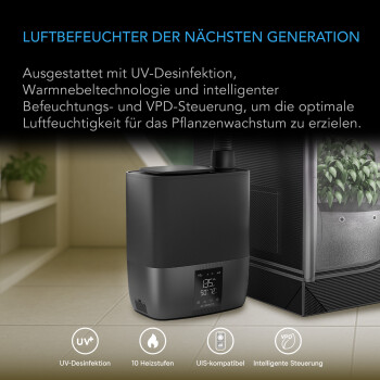 AC Infinity CLOUDFORGE T5 Luftbefeuchter 9 Liter mit...