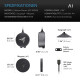 AC Infinity AI Wassersensor – Wasserstands- & Leckageerkennung, IP68