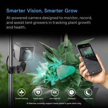 AC Infinity SPECTRON 3 – AI 4K Grow-Kamera mit...