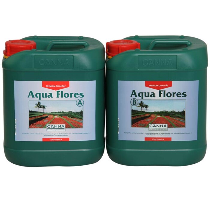 CANNA Aqua Flores A+B je 10 L
