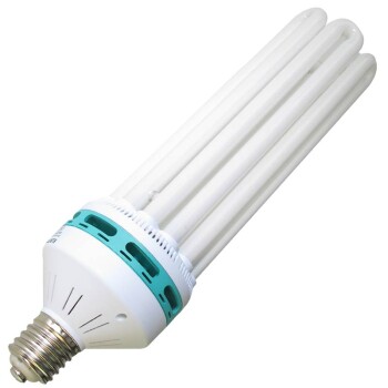 Elektrox Set 125 W grow Wuchs Energiesparlampe Reflektor Kabel ESL 6500K 