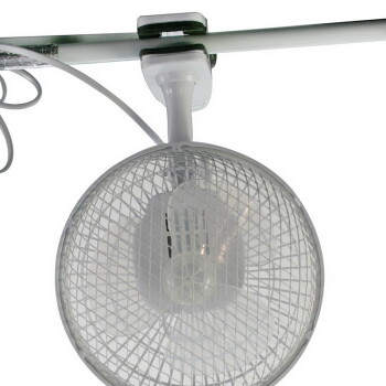 Umluft Ventilator 15 W mit Clip und Standfuss