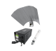 Beleuchtungsset 600W NDL Osram NAV-T Super - Hammerschlagreflektor