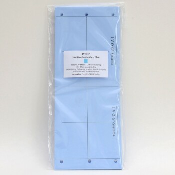 Blaue Leimtafeln gegen Thripse 20 St&uuml;ck je 10x25 cm