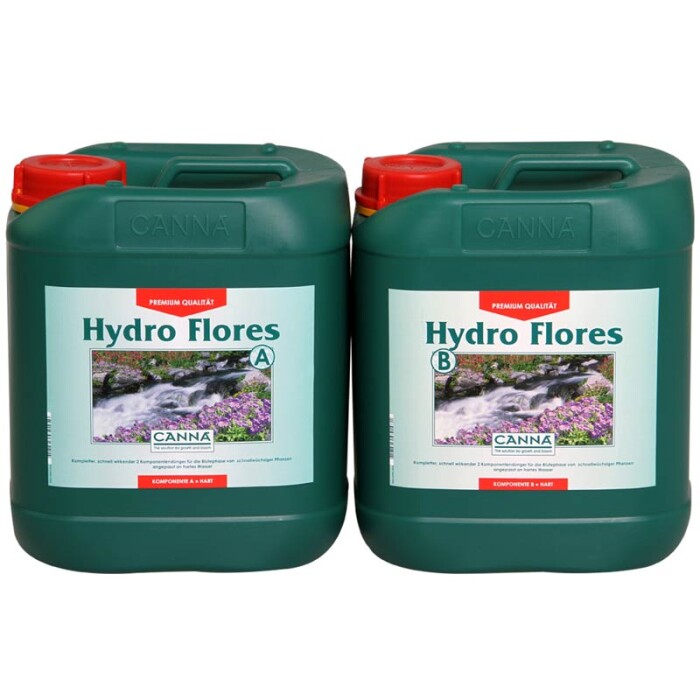CANNA Hydro Flores A+B je 10 L Soft