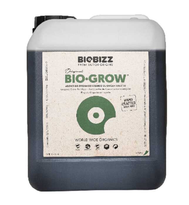 BIOBIZZ Bio-Grow organischer Wachstumsdünger 5 Liter