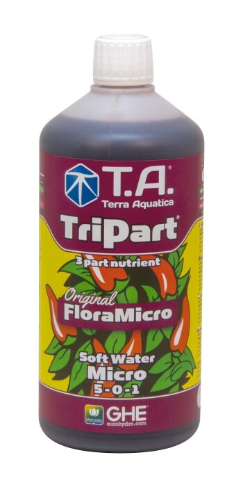 Terra Aquatica TriPart Micro weiches Wasser 1L (FloraMicro)