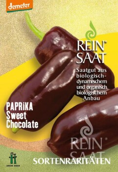 Bio Samen Paprika Sweet Chocolate