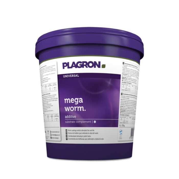 Plagron Mega Worm Bodenverbesserer 1L, 5L, 25L