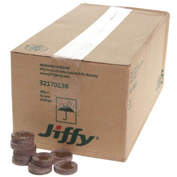 Jiffy-Torfquelltopf 1000 Stück