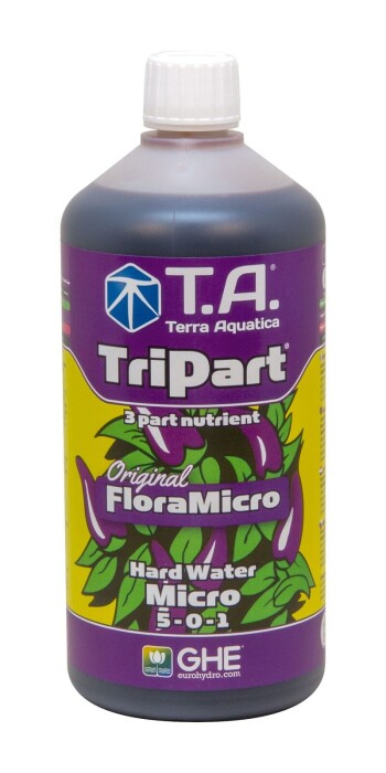 GHE TriPart Micro hartes Wasser 1L, 5L, 10L (FloraMicro)