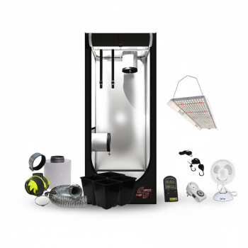 Secret Jardin 60x60x160 cm Growbox Set LED hortiONE 420...