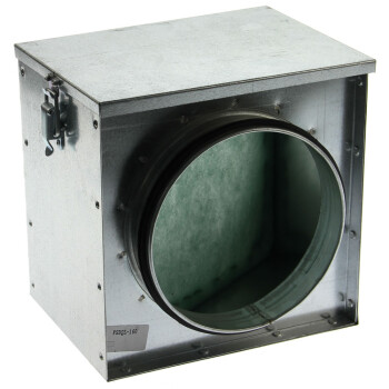 Zuluftfilter eckig mit Grobstaubfilter ø100mm -...