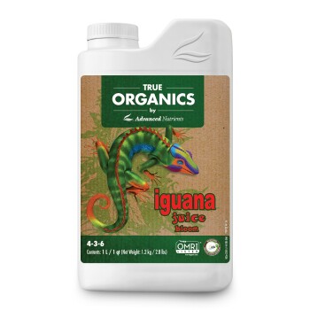 Advanced Nutrients True Organics Iguana Juice Bloom 1L, 5...