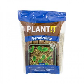 PLANT!T Vermiculit 2-5mm Substrat für Pflanzenzucht 10 L