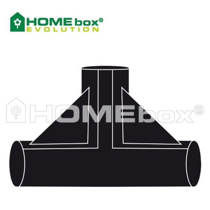 Homebox Ersatzteil T-Stück Verbinder 22mm 2 Stück