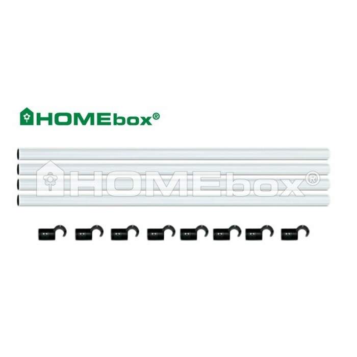 Homebox Fixture Poles 80cm, 100cm, 120cm, 150cm, Ø16mm und Ø22mm