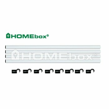 Homebox Stangen Set Fixture Poles 80cm, &Oslash;16mm
