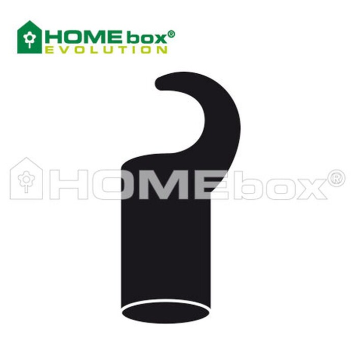 Homebox Ersatz-Haken kurz oder lang Ø22mm - 4 Stück