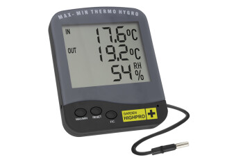 GHP Thermometer & Hygrometer Premium mit externen...