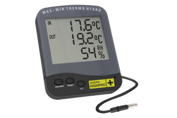 GHP Thermometer &amp; Hygrometer Premium mit externen...