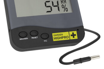 GHP Thermometer & Hygrometer Premium mit externen Fühler 1,5m