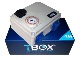 TBOX Schaltkasten 4x600 Watt mit Heizsteckdose