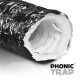 Phonic Trap schallgedämmter Lüftungsschlauch ø102 mm, 10 m