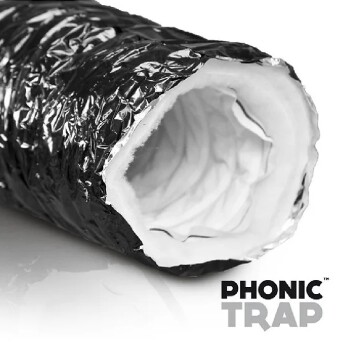 Phonic Trap schallgedämmter Lüftungsschlauch...