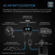 AC Infinity Cloudline Pro S4 Inline-Rohrventilator 350m³/h ø100 mm mit Drehzahlregler
