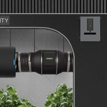 AC Infinity Cloudline Pro T6 Inline-Rohrventilator 683m³/h ø150 mm mit Temp. - und Feuchtigkeitssteuerung