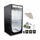 Secret Jardin 80x80x180 cm LED Growbox Set 3 Pflanzen hortiONE 420 V3 150W